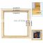 Painting American style deep wooden box frame