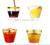 Wholesale 9 Oz Gold Rose Plastic Cups Gold Rimmed Cups