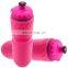 Non-Toxic Pink Color Plastic Sports Water Bottle