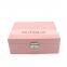 Fashion Classic Luxury Wholesale Custom Jewelry Box Large Capacity Cosmetics Box Portable PU Jewelry Storage Box