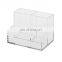 retail store clear custom 2 divider acrylic pen display holder