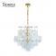Good Price Indoor Decoration Lighting Home Cafe Villa Luxury Glass Ceiling Chandelier