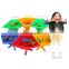 Cheap Trapezoid Kindergarten School Furniture Kids Plastic Sand Water Table Toy Table
