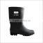 wholesale black cheap rain boots for men with industry