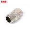 SNS KLC Series brass one-touch air pneumatic component male hydraulic fittings