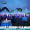 300 person transparent wedding tent with curtains and lining
