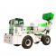 2.6CBM Portable diesel self loading mobile concrete mixer truck with air conditioning