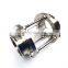 Stainless Steel Sanitary Triclamp Straight Tubular Sight Glass with Protection Shield