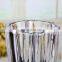 Creative Modern Handmade Modern Home Wedding Decoration Tabletop Flower Big Clear Mosaic Style Glass Crystal Vase