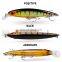 Competitive price Colorful Minnow Lure 11CM/13.4G 10 Colors Bionic Fishing Lures Saltwater Sea Fishing Lure