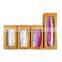Customizable High Quality Elegant Kitchen Food Wooden Bamboo Dispenser Ziplock Bag Storage Organizer Dispenser For Gallon