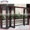 Perfect technology aluminum alloy with double toughened glass folding windows