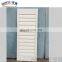 White Sunscreen Horizontal Louver Plantation Shutters