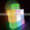 glow bar furniture sets luzes solares de piso pafa gardin led cube 40x40x40 Outdoor waterproof LED chair led furniture for event