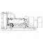 910kva MTU imported diesel engine electric generator containerized genset 1500rpm