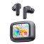 Hot Selling TWS ANC ENC True Wireless Stereo Earbuds with LCD Touch Screen Noise Cancelling Headphones HiFi Earphones Headphones