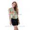 latest fashion blouse design custom made fashion lady blouse & top choli blouse designs B027