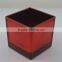 gold cube mirror glass tea light holder chinese christmas decorations