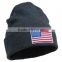 Design your own custom fashion mens knit winter hat