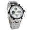 LP7610 High quality all stainless steel 30m waterproof chronographic dual time watch