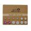 9 Pairs Small Cute Simple White Tone Design Post Stud Earrings Set for Girls Kids