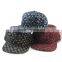 High Quality Star and Stripe Printed 6 Panels Adjustable Flat Snapback Caps