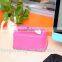 plastic napkin box with smile design