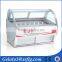 Top Flat Glass Gelato Display