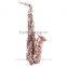 MAS-701 Antique red copper alto saxophone from China factory