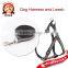 Pet supplies pet leashes pet harness with polyester reflective harness pet leashes wholesale