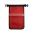 Red Waterproof Waistpack Beach Bags 2016 for Hiking,camping