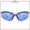 Laura Fairy Italian Brand Name Innovative Black Half Frame Thin Temple Sport Sunglasses