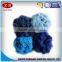 100% solid dyed regenerated polyester staple fiber for nonwoven material