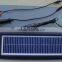 Solar Battery Charger with Blue Flashing Charging LED indicator