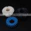 Customized any size cnc machining high precision helical and tooth small POM plastic bevel pinion gears