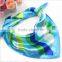 2015 hot selling digital rinting twill silk neck scarf