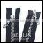 Grey Open End Two Way Puller Double Silder Mold Moulded Zipper