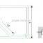 angular aluminum led profile for led strips/led aluminum profile/aluminum profile