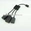 OEM micro usb hub line with high speed data transmission