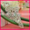 Hot sale fashion bridal crystal wholesale rhinestone applique for headbandWRA-432