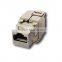 High Quality Toolless STP cat6a RJ45 keystone jack