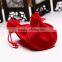 Hot Sale Handmade Velvet Jewelry Pouch Bag