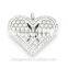 Beautiful jewelry 316L stainless steel 30mm*36mm engraved heart perfume locket