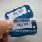 High Quality Hot sell Die Cut small Custom Barcode Key Tags