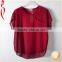 Tight long sleeve printed ladies blouse sexy tops