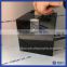 China Yageli wholesale acrylic donation box / black acrylic coin box with lock