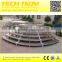 Acrylic Platform Stage Aluminum Circle Frame Stage