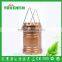 Top quality golden color LED rechargeable lantern light solar charge camping light long range flash light