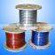 Plastic PVC coated steel cable Manufacturing supplier