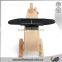 Promotional wooden Solar energy powered toy Helicopter